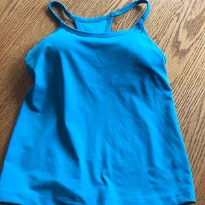 Athleta Tank top with built in bra 36A